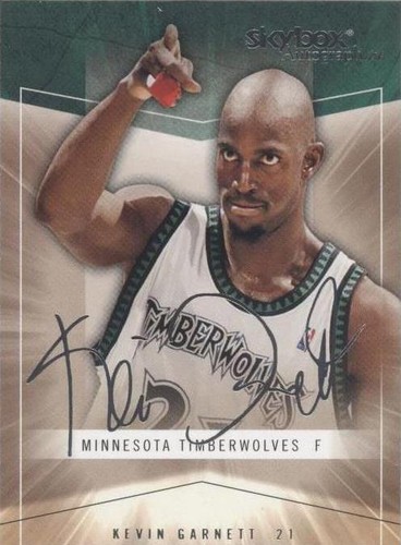 2004-05 Skybox Autographics - Kevin Garnett #55