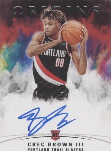 2021-22 Panini Origins - Greg Brown III #RA-GRG