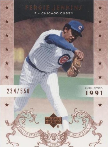 2005 Upper Deck Hall of Fame - Fergie Jenkins #26