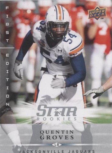 2008 Upper Deck First Edition Quentin Groves #186