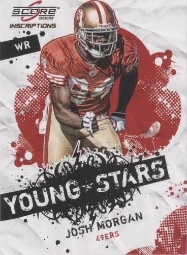 2009 Score Inscriptions Josh Morgan #13