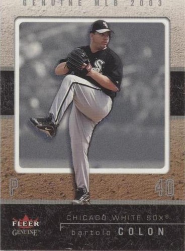 2003 Fleer Genuine - Bartolo Colon #63