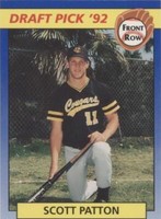 1992 Front Row Draft Picks - Scott Patton #16