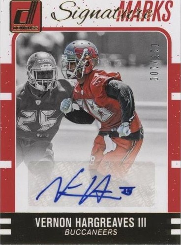 2016 Donruss Vernon Hargreaves III #71