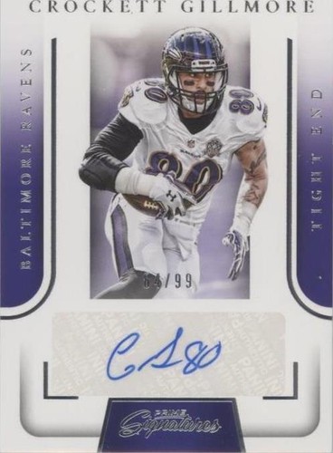 2016 Panini Prime Signatures Crockett Gillmore #PS-CG