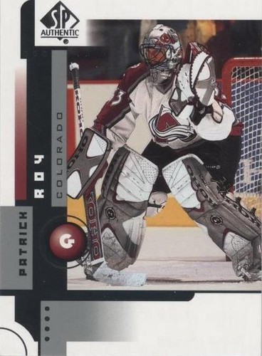 2001-02 SP Authentic - Patrick Roy #18