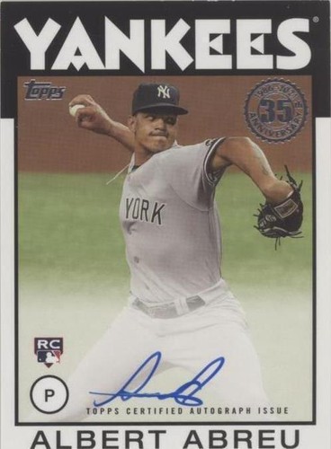 2021 Topps - Albert Abreu #86B-AA