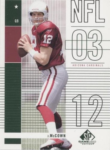 2003 SP Game Used Edition Josh McCown #36