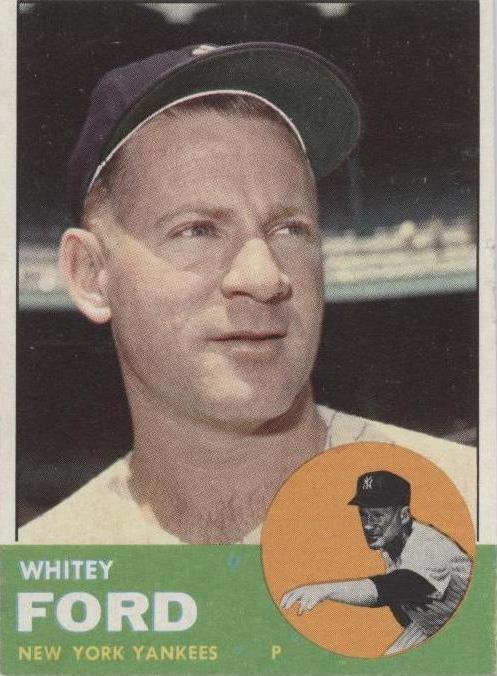 1963 Topps - Whitey Ford #446