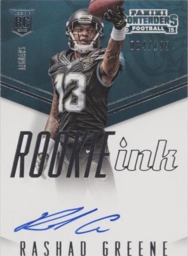 2015 Panini Contenders Rashad Greene #INK-RG