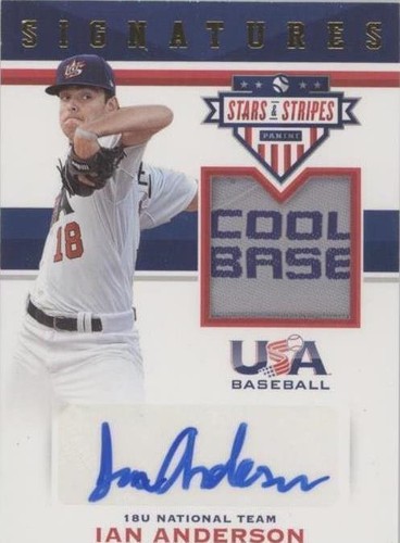 2017 Panini USA Baseball Stars & Stripes - Ian Anderson #66
