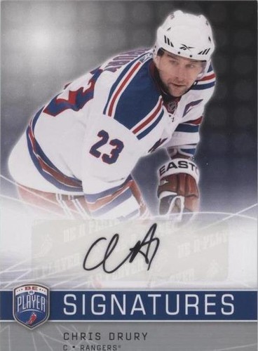 2008-09 Upper Deck Be a Player - Chris Drury #S-CD