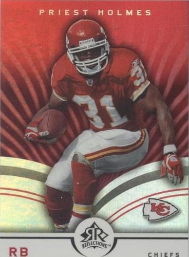 2005 Upper Deck Reflections Priest Holmes #46