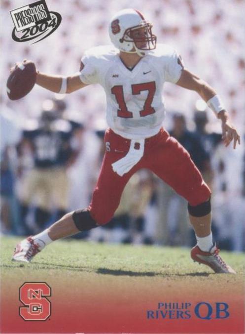 Press Pass Philip Rivers 2004 #B8