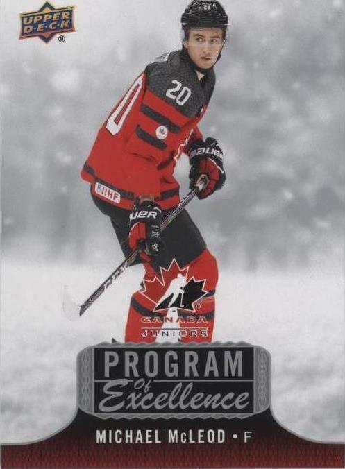 2017 Upper Deck Team Canada Juniors - Michael McLeod #POE-2