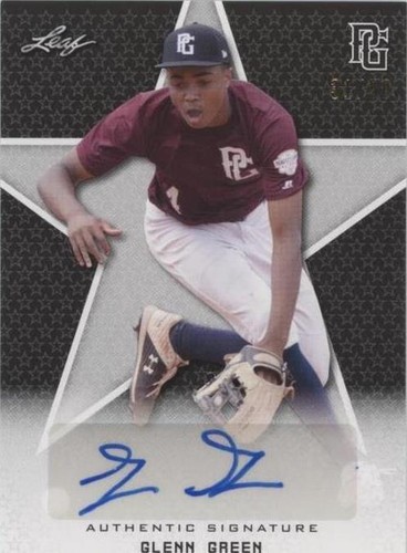 2020 Leaf Perfect Game National Showcase - Glenn Green #BA-GG1