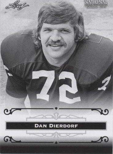 2012 Leaf National Convention Dan Dierdorf #DD1