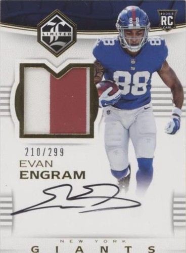 2017 Panini Limited Evan Engram #117