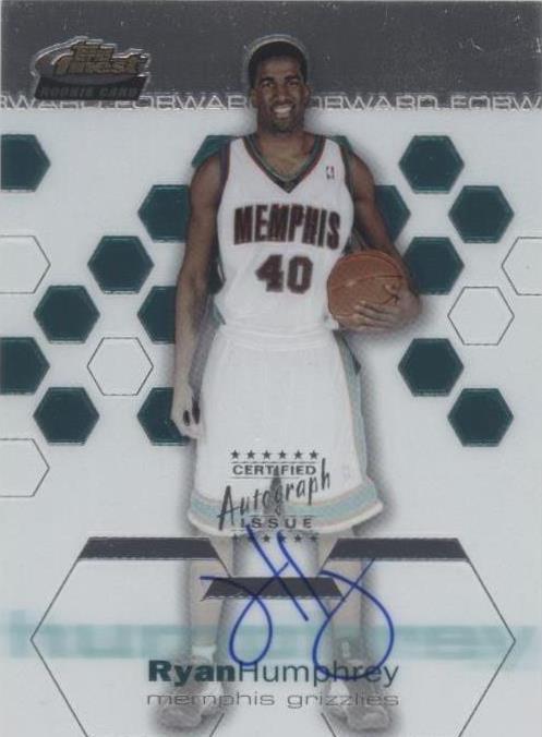 2002-03 Topps Finest - Ryan Humphrey #111