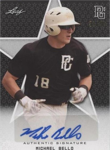 2020 Leaf Perfect Game National Showcase - Michael Bello #BA-MB3