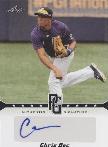 2013 Leaf Perfect Game Showcase - Chris Bec #A-CB1