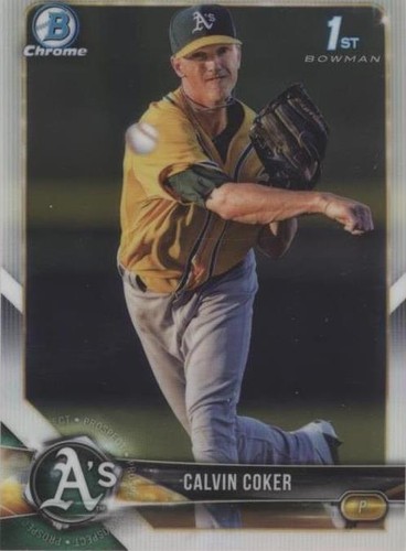 2018 Bowman Draft - Calvin Coker #BDC-92