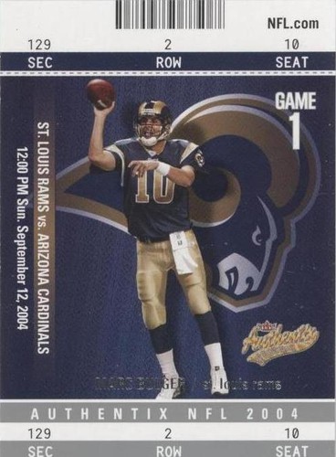 2004 Fleer Authentix Marc Bulger #67