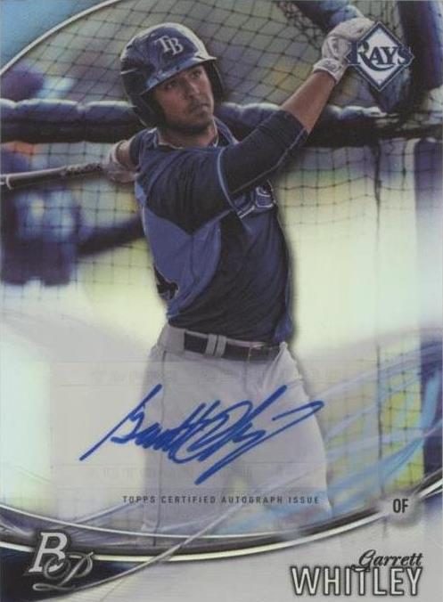 2016 Bowman Platinum - Garrett Whitley #TPA-GW