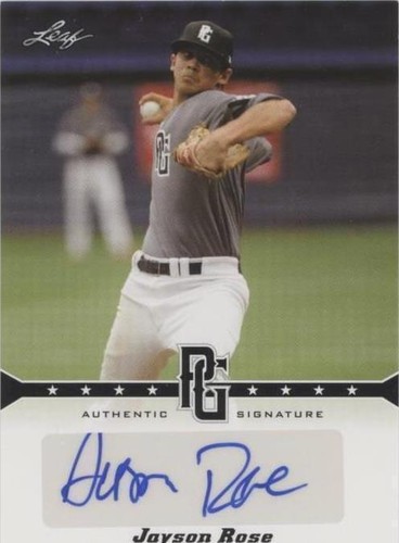 2013 Leaf Perfect Game Showcase - Jayson Rose #A-JR2