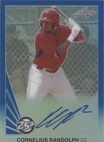 2015 Leaf 25th Baseball - Cornelius Randolph #BA-CR1