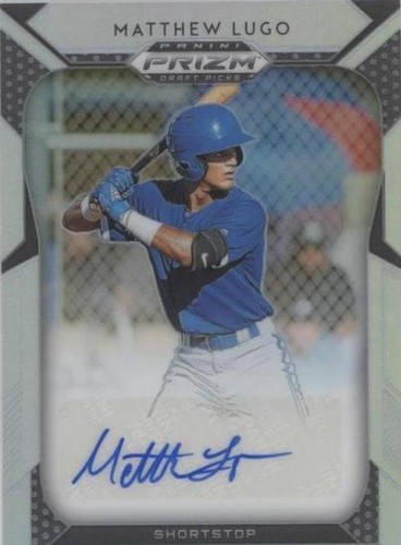2019 Panini Prizm Draft Picks - Matthew Lugo #86