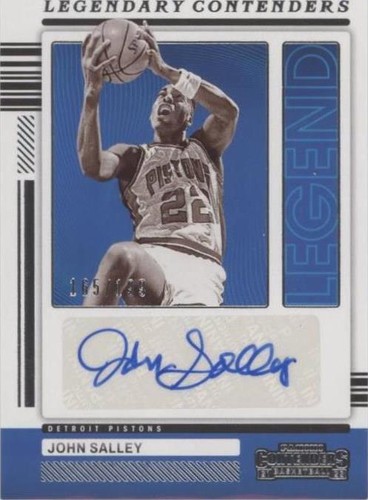 2021-22 Panini Contenders - John Salley #LC-JSL