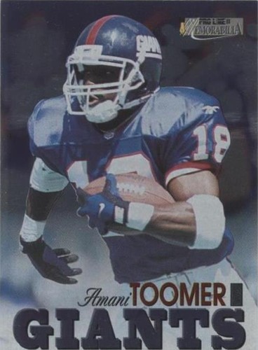 1996 Pro Line II Memorabilia Amani Toomer #25