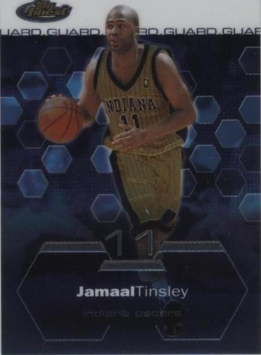 2002-03 Topps Finest - Jamaal Tinsley #18
