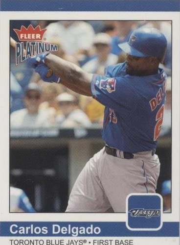 2004 Fleer Platinum - Carlos Delgado #58