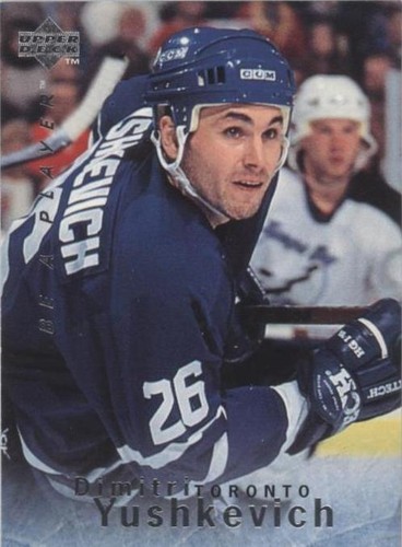 1995-96 Upper Deck Be a Player - Dmitri Yushkevich #7