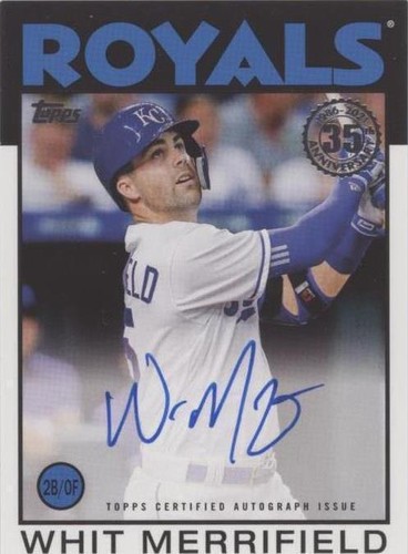 2021 Topps - Whit Merrifield #86A-WM