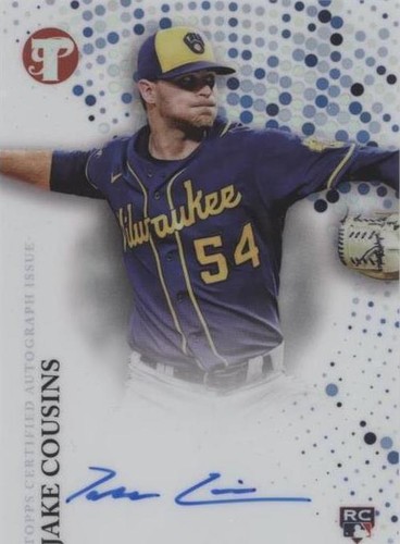2022 Topps Pristine - Jake Cousins #PA-JCO