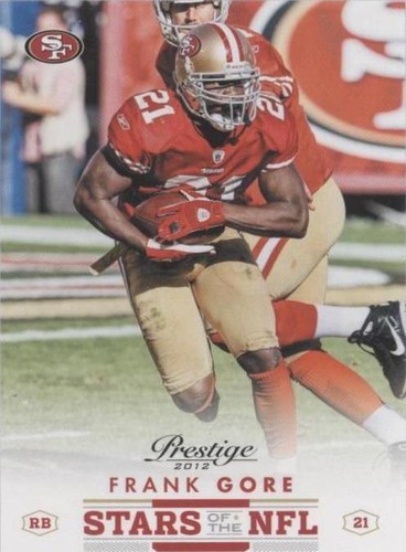 2012 Playoff Prestige Frank Gore #30