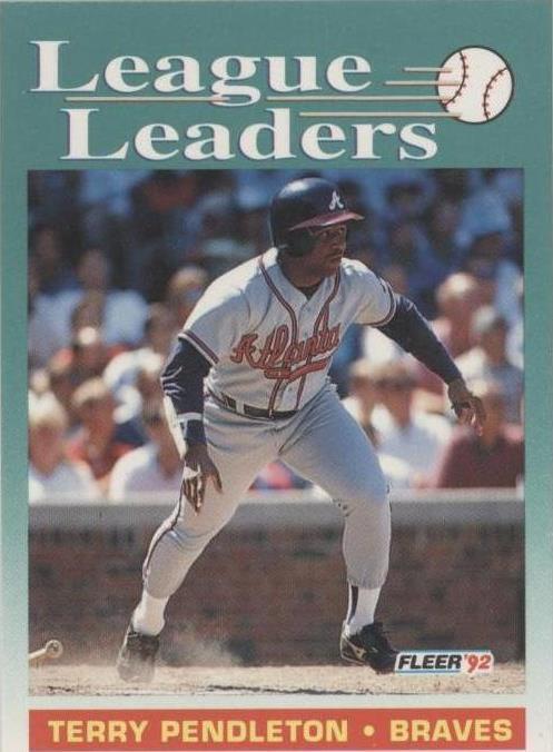 Fleer 1992 - Terry Pendleton #691