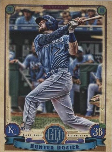 2019 Topps Gypsy Queen - Hunter Dozier #254
