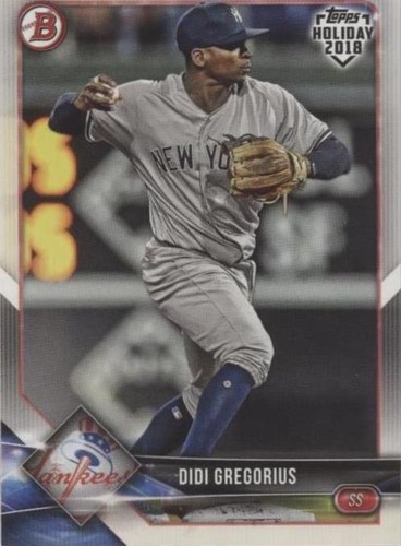 2018 Topps Holiday Bowman - Didi Gregorius #TH-DG