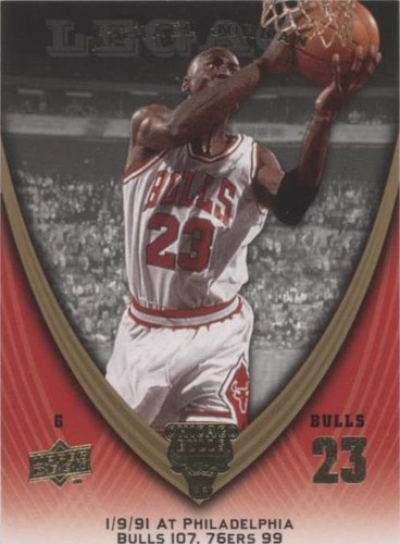 2008-09 Upper Deck Michael Jordan Legacy - Michael Jordan #460