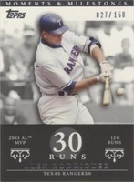 2007 Topps Moments & Milestones - Alex Rodriguez #30-30