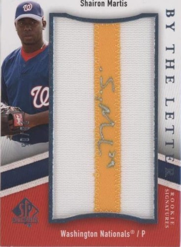 2009 SP Authentic - Shairon Martis #BTLR-SM