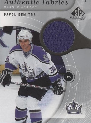 2005-06 SP Game Used Edition - Pavol Demitra #AF-DE