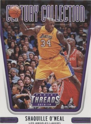 2018-19 Panini Threads - Shaquille O'Neal #9