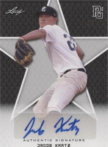 2020 Leaf Perfect Game National Showcase - Jacob Kmatz #BA-JK1