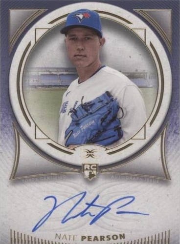 2021 Topps Definitive Collection - Nate Pearson #DRA-NP2