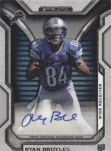2012 Topps Strata Ryan Broyles #RA-RB
